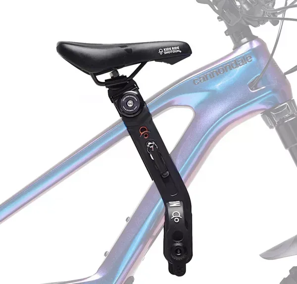 Discount SCAUN PENTRU CADRU MTB KIDS RIDE SHOTGUN 2.0 NEGRU