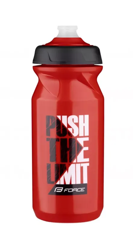BIDON FORCE PUSH BLACK/RED/WHITE 650ML Livrare rapidă