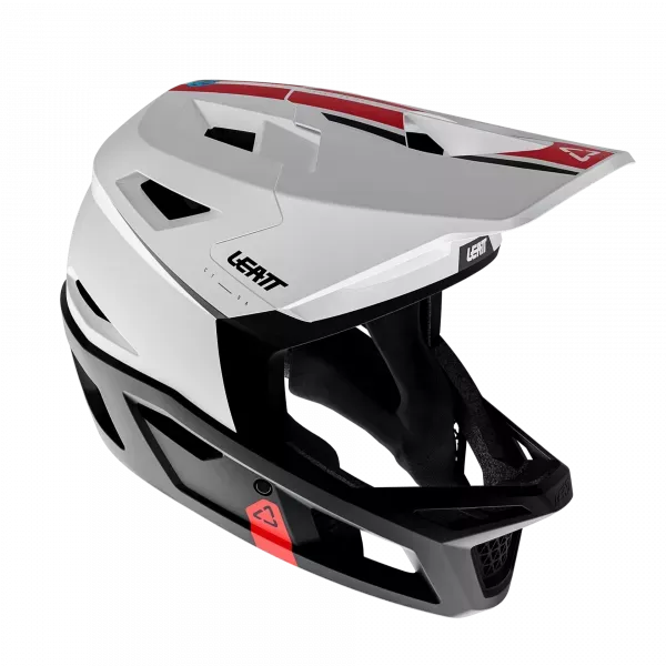CASCA LEATT MTB GRAVITY 4.0 BLACK/WHITE M (57-58cm) Promoție