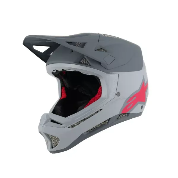CASCA ALPINESTARS MISSILE TECH RACER HELMET LIGHT GRAY DARK GRAY MATT M M Cel mai bun preț