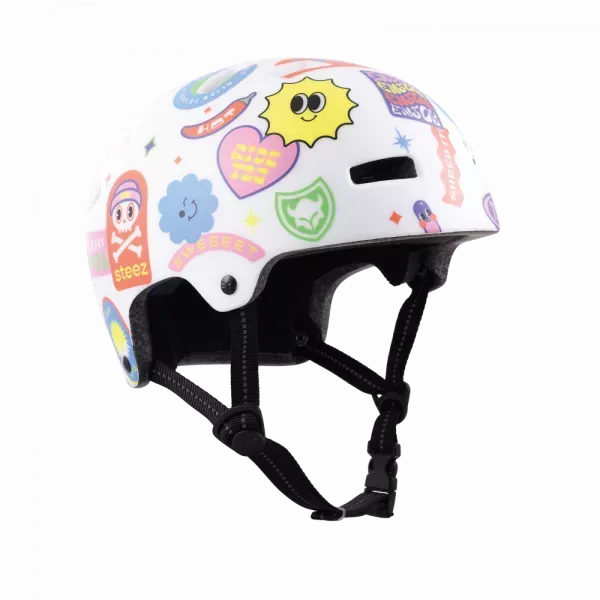 Retur gratuit CASCA TSG NIPPER MAXI GRAPHIC DESIGN - WHITE HAPPY STICKER XXS/XS