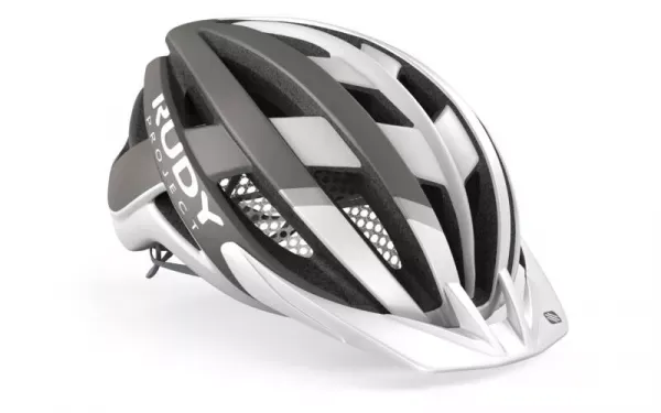 CASCA RUDY PROJECT CROSS WHITE/GREY L 59-63CM Lichidare de stoc