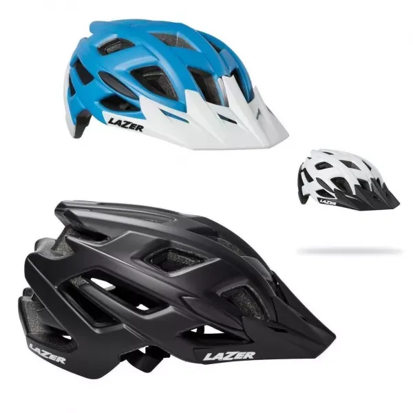 Plată sigură CASCA LAZER ULTRAX+ MAT ALBASTRU-ALB MAT L (58-61CM)