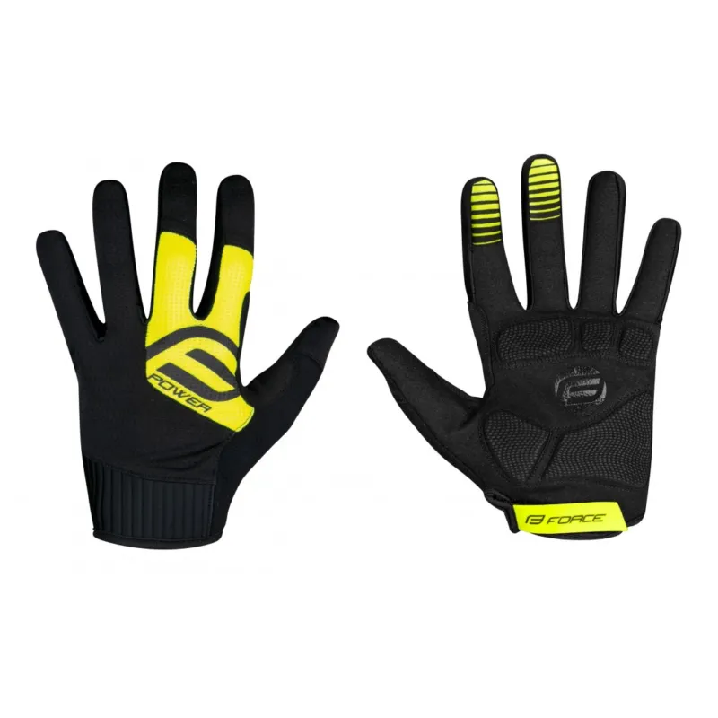 Preț promoțional Manusi Force MTB Power Black/Fluo XXL