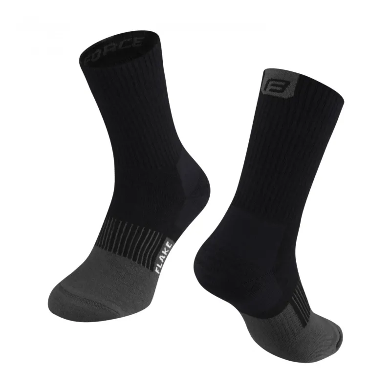 Retur gratuit Sosete Force Flake black-grey L-XL/42-47