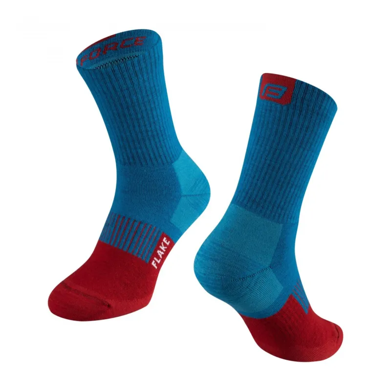 Sosete Force Flake blue-red S-M/36-41 Reducere de preț