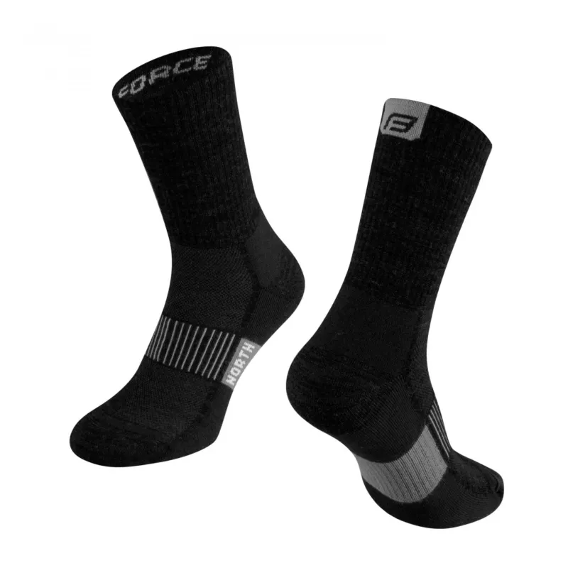 Reducere extra Sosete Force North black-grey L-XL/42-47
