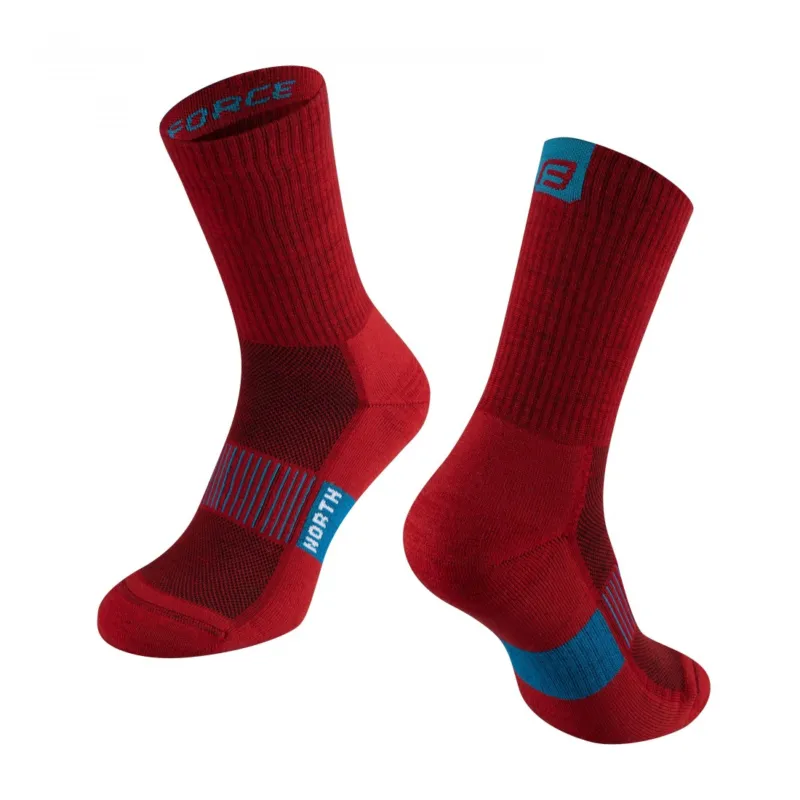 Sosete Force North red-blue L-XL/42-47 Retur gratuit