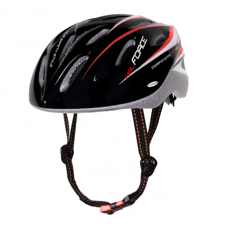Reducere specială Casca Force Hal Black/Red/White XS-S (48-54 cm)