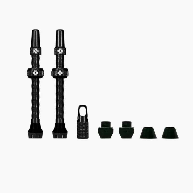 Transport gratuit Valve tubeless Muc-Off Tubeless Valves V2 60mm Negre