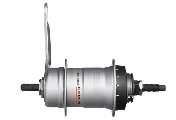 BUTUC CU VITEZE INTERNE SHIMANO NEXUS SG-3C41, 3 VIT., CU FRANA COASTER, 36H, 127XBRAT 175MM (PT. TIJA DE 86.85MM), DX (VOPSEA REZISTENTA LA COROZIUNE), SAIBA ANTIROTIRE PE PARTEA STANGA, VRAC Preț promoțional