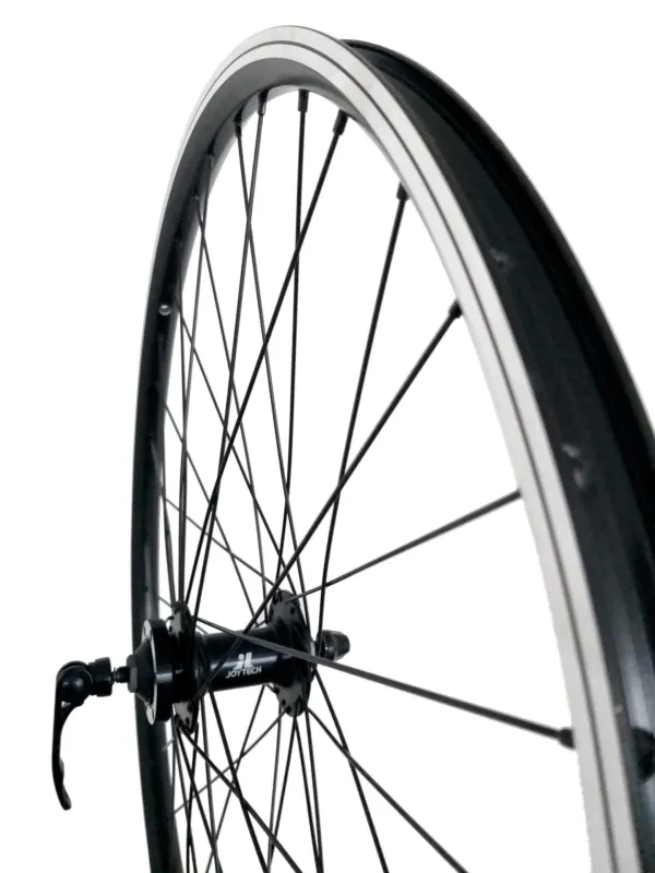 Roata fata bicicleta 27,5”(584), janta dubla Mach negru, butuc DISC QR Retur ușor