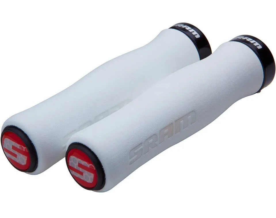 Mansoane bicicleta LOCKING GRIPS FOAM CONT 129 WHT/BLK Bestseller