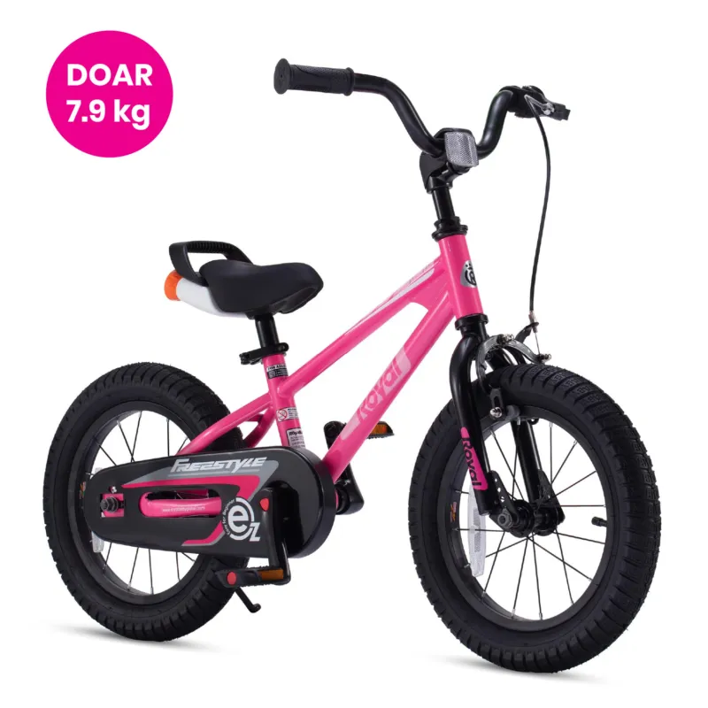 Bicicleta Royal Baby EZ Freestyle 14 Pink Livrare gratuită