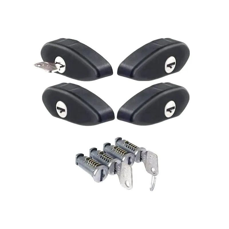 4 anti-theft end caps CRUZ Airo + 4 anti-theft key locks Expediere rapidă