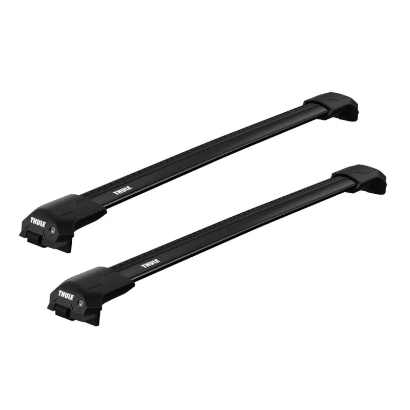 Transport gratuit Bare Transversale Auto Thule WingBar Edge BLACK pentru HONDA Accord, 5 usi Estate cu bare longitudinale ridicate (1998-2008)