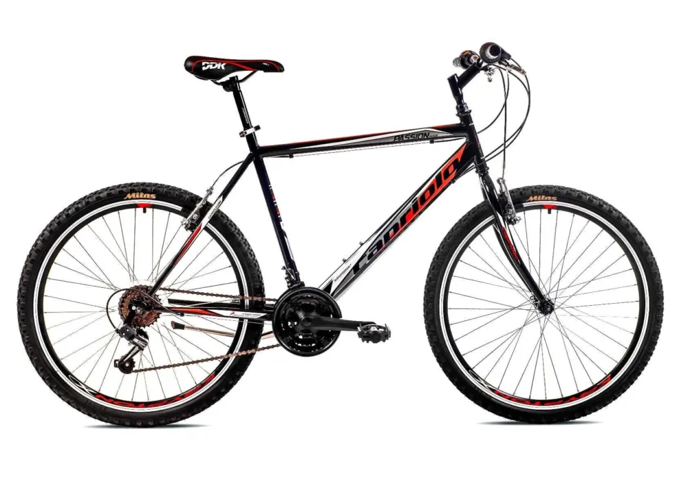 Reducere specială Bicicleta MTB 26 Capriolo Passion barbati negru rosu 19