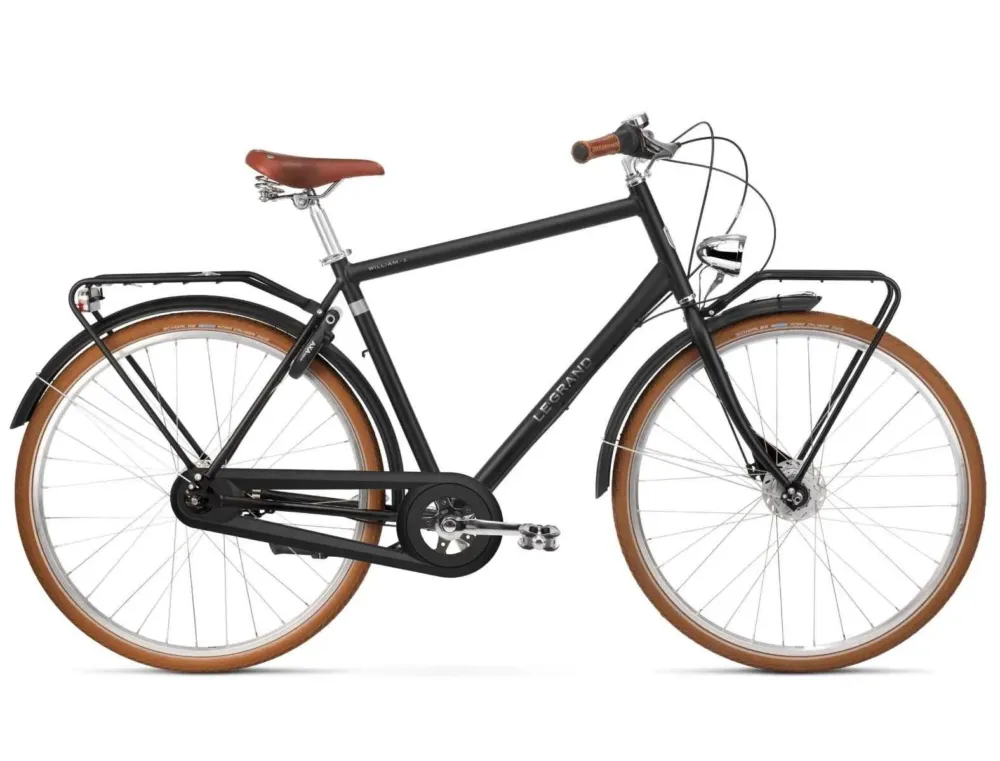 Bicicleta Le Grand William 3 28 S black-mate 2020 Mai ieftin