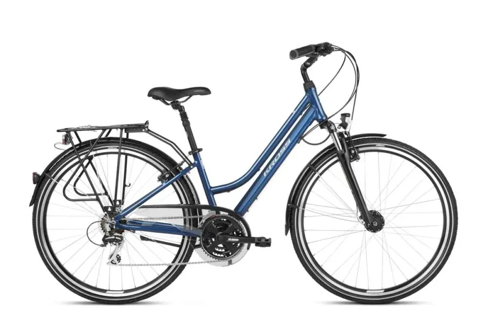 Mai ieftin Kross Trans 3.0 28 DL blue-grey glossy