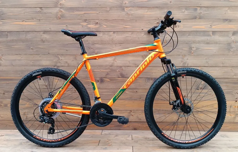 Vezi acum Bicicleta MTB 26 Capriolo Oxygen portocaliu rosu 20