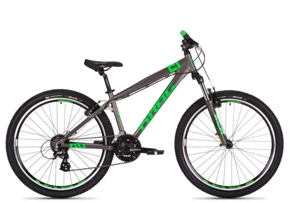 Bicicleta Drag C1 Comp 26 L maro verde 19 v5 AT-38 L-16.5 crankset Prowheel Noutate