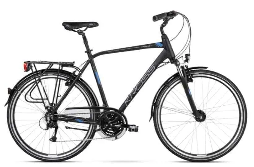 Preț mic Kross Trans 4.0 28 S negru albastru argintiu mat
