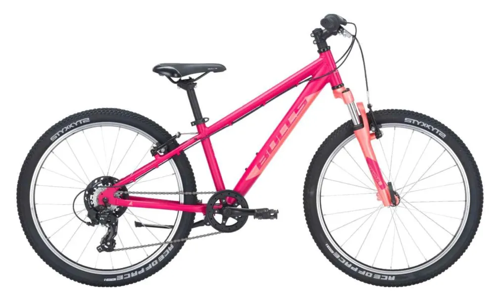 Retur ușor Bicicleta Bulls Tokee 24 fucsia violet mat