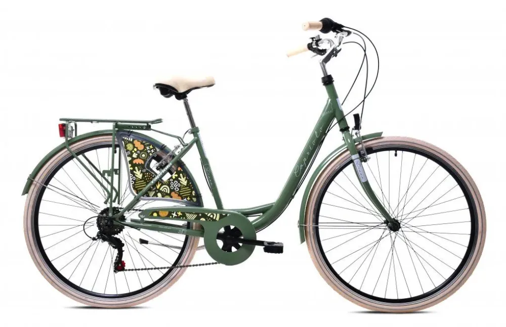 Bicicleta dama 28 Capriolo Diana City olive verde 18 Comandă acum