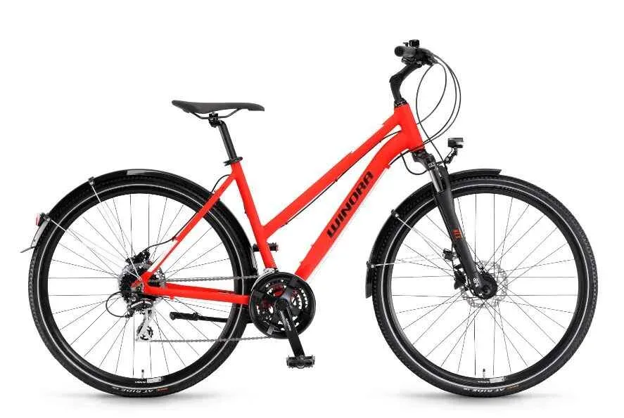 Bicicleta Winora Domingo 24 Sport Mid red matt 48 Cumpără online