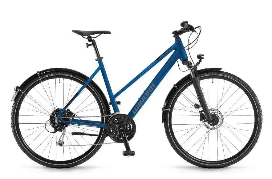 Bicicleta Winora Domingo 27 Sport Mid infinity blue matt 48 Ofertă exclusivă