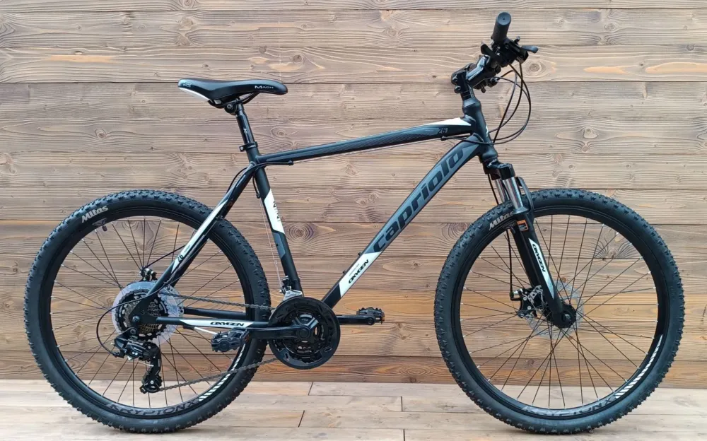 Super ofertă Bicicleta MTB 26 Capriolo Oxygen negru argintiu alb 20