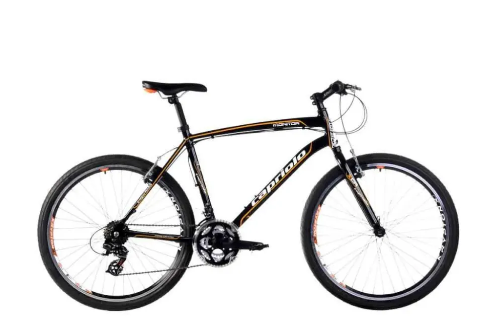 Vezi acum Bicicleta MTB 26 Capriolo Monitor barbati negru portocaliu 18