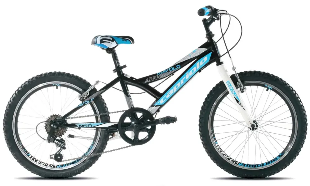 Noutate Bicicleta copii 20 Capriolo Diavolo negru albastru 11
