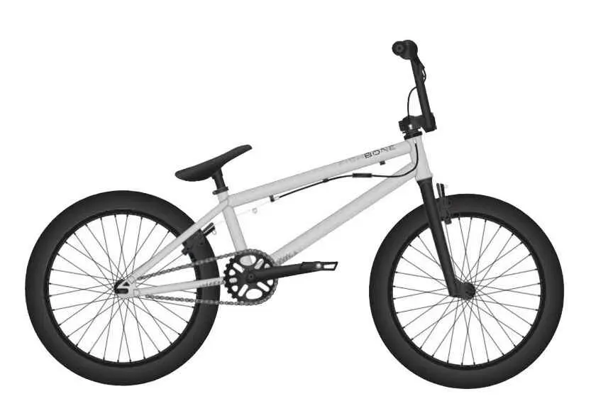 Bicicleta BMX FISHBONE P2000 20 gri deschi Preferatul clienților