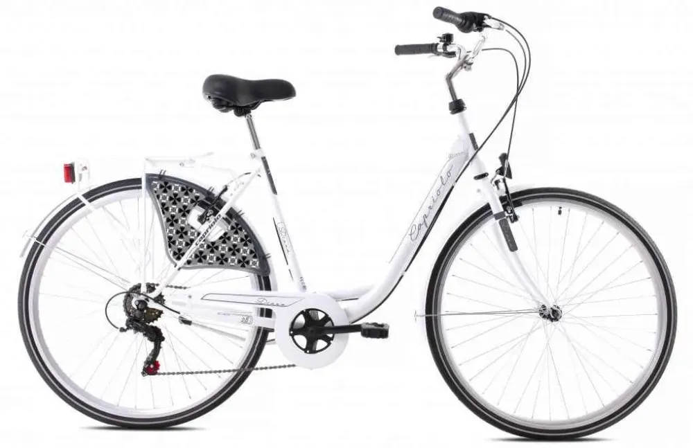 Bicicleta dama 28 Capriolo Diana City alb 18 Expediere rapidă