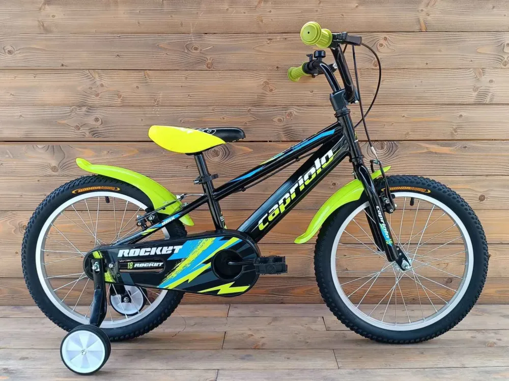 Reduceri Bicicleta copii 18 Capriolo Rocket negru