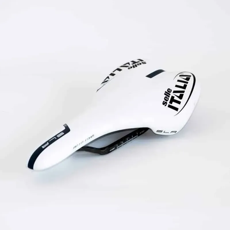 Sa Selle Italia SLR Fibre carbon alb-negru 140gr Cumpărături sigure