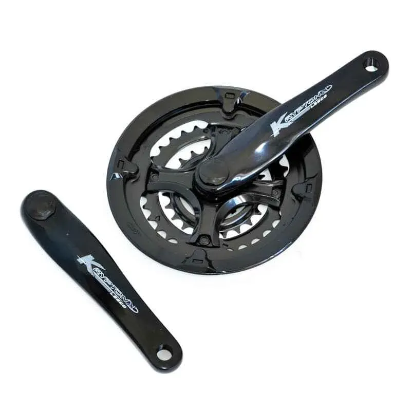 Angrenaj Krypton-X aluminiu patrat T22/32/42 negru 170mm Doar azi
