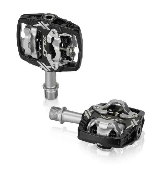 Pedale XLC PD-S18 double-sided black/silver SPD-compatible Livrare rapidă