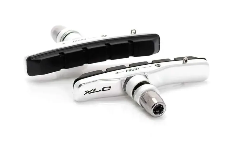 Saboti de frana XLC cu filet 2 perechi 72mm black-silver Popular