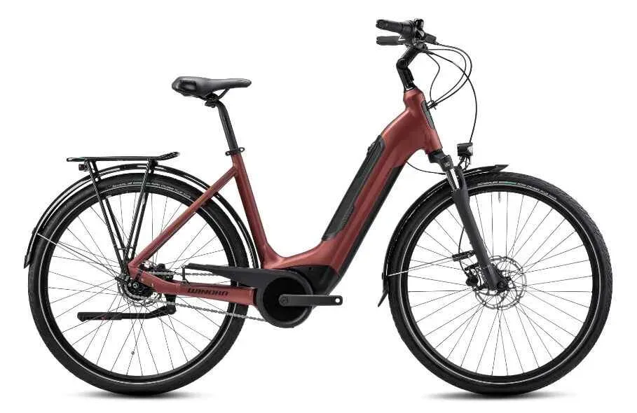 e-bike Winora Tria N8f eco Wave 400Wh 28 8-G Nexus velvetred size 46 Retur gratuit