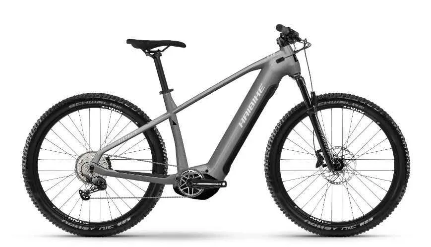 Retur ușor Bicicleta electrica e-bike Haibike Alltrack 7 High 29 i720Wh 11-G Deore gri alb L