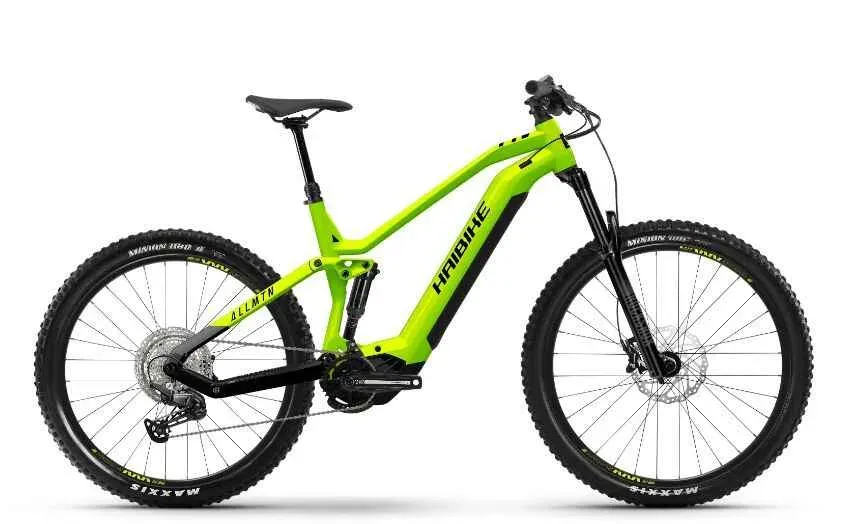 Ultima șansă Bicicleta electrica e-bike Haibike AllMtn 3 i720Wh 10-G Deore lime negru lucios M