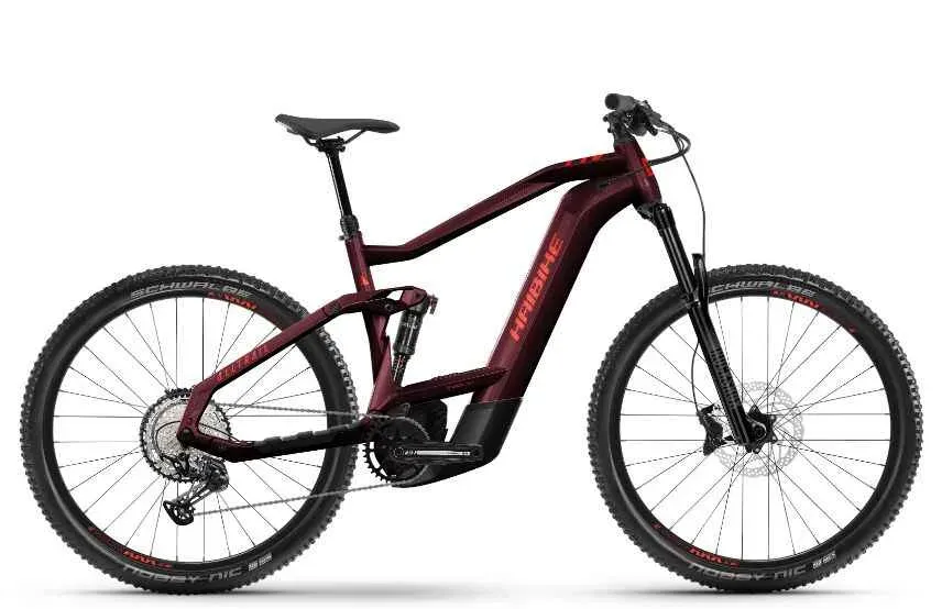 Bicicleta electrica e-bike Haibike ALLTRAIL 8 29 i625Wh 12-G SLX rosu L Plată securizată