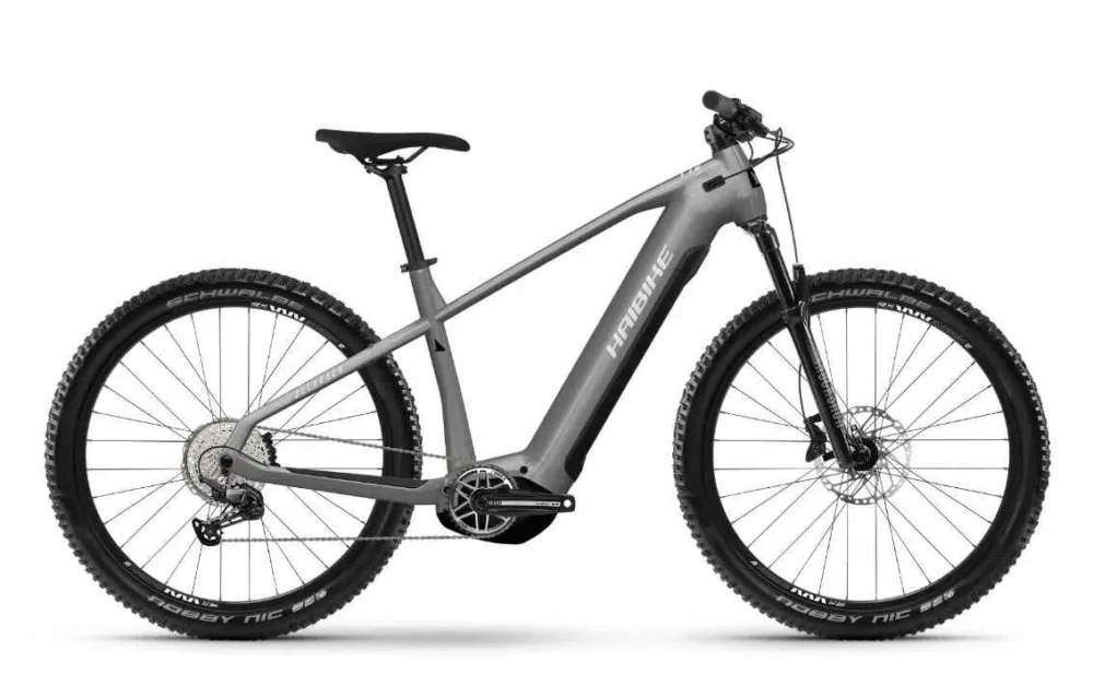Bicicleta electrica e-bike Haibike ALLTRACK 7 27.5 12-G Deore i720Wh High gri alb M Cel mai vândut