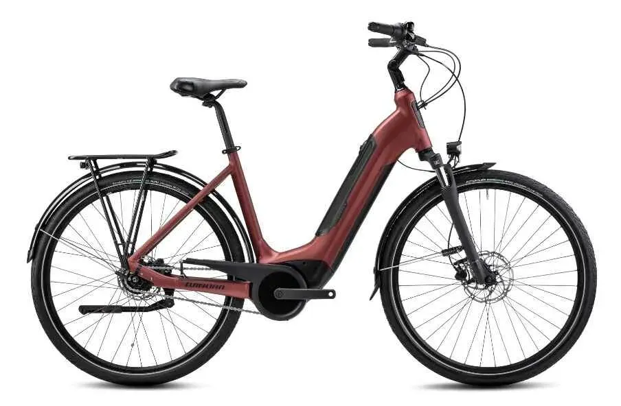 Bestseller e-bike Winora Tria N8 Eco 400Wh Low velvet red matt 61