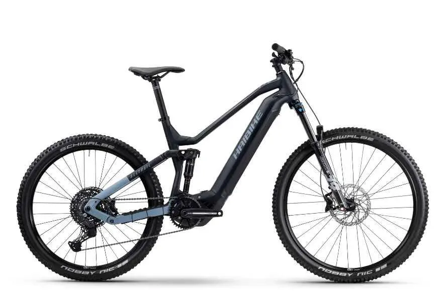Bicicleta electrica e-bike Haibike ALLTRAIL 3 29/27.5 Cues 10 720Wh negru albastru M Calitate înaltă