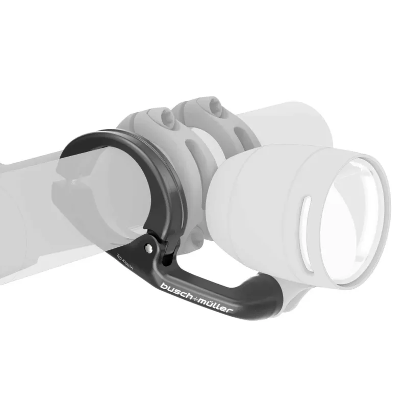 Preferatul clienților Clema pentru far fata BM aluminium 25.4/31.8mm negru 470LHA25/31PB