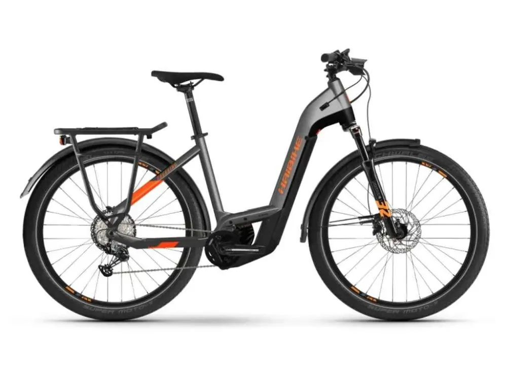 Reducere specială e-bike Haibike Trekking 10 i625Wh BCXK titan/lava mate M