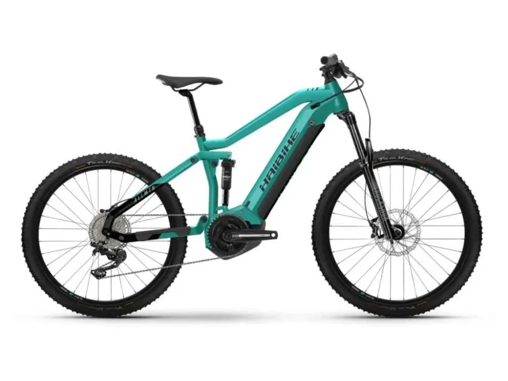 Bestseller Bicicleta electrica e-bike Haibike AllMtn 1 i630Wh YSTS negru acvamarin S